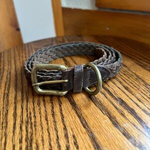 Brown Leather Belt Size XL